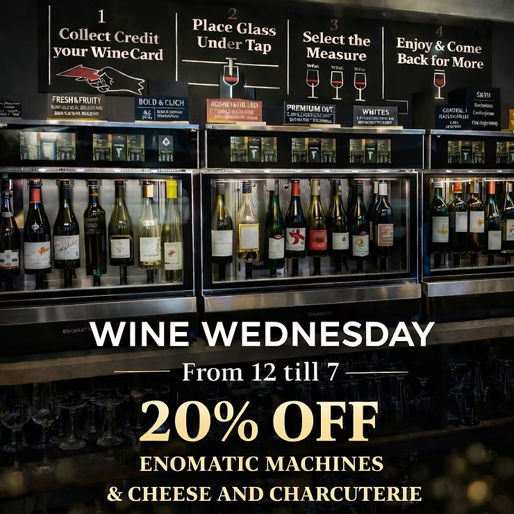 Introducing WINE WEDNESDAY at Chichester Cavavin🍷✨